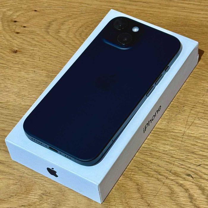  Apple iPhone 15 128GB Black Czarny Gwarancja ROK Faktura