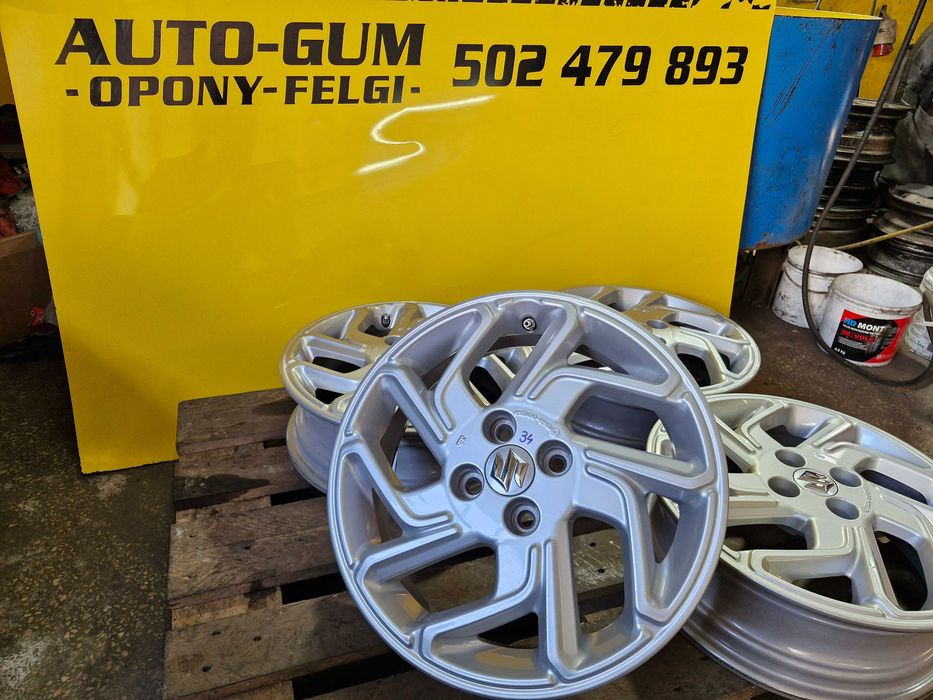 Alufelgi 4x100 16 Suzuki Ignis Alto OE 5.0" x 16" ET40