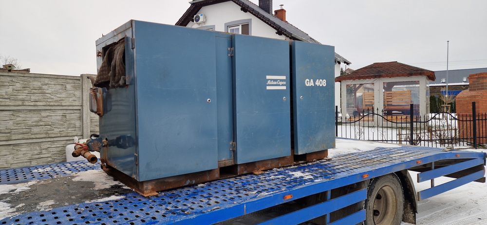 Kompresor Śrubowy Atlas Copco GA 408 + butla