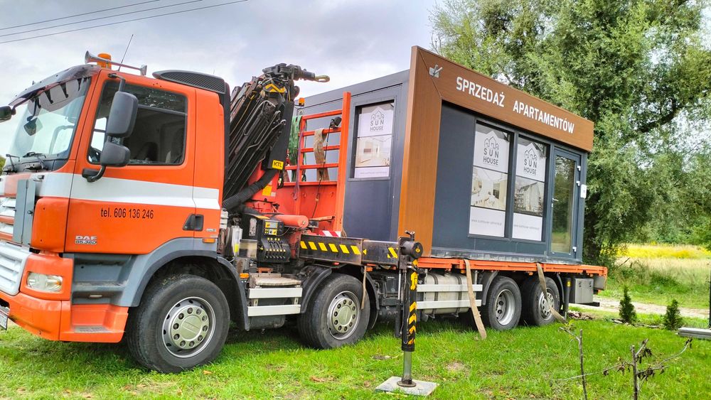 HDS Transport Kontenerów-domków- Łodzi  Szczecin