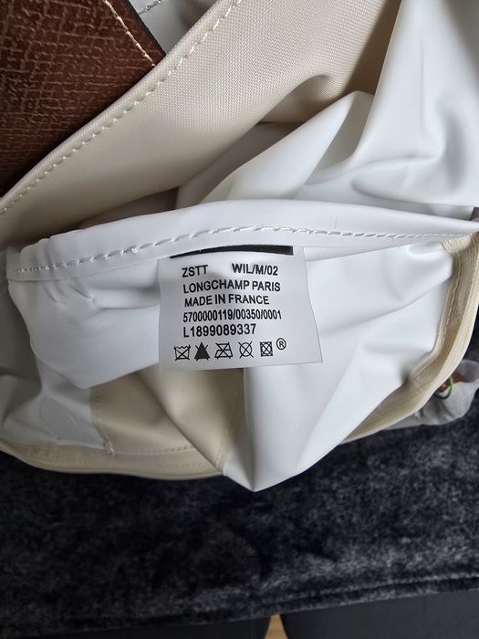 Saco Tote Longchamp White