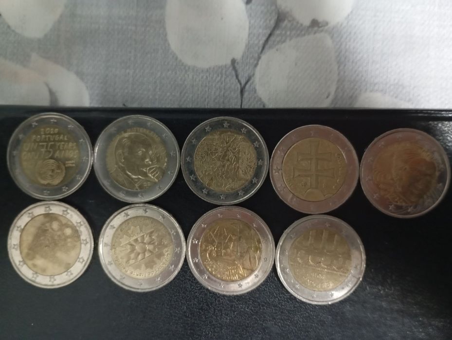 Moedas de 2 euros
