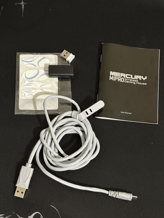 GravaStar Mercury M1 Pro Ice Blue — игровая мышь
