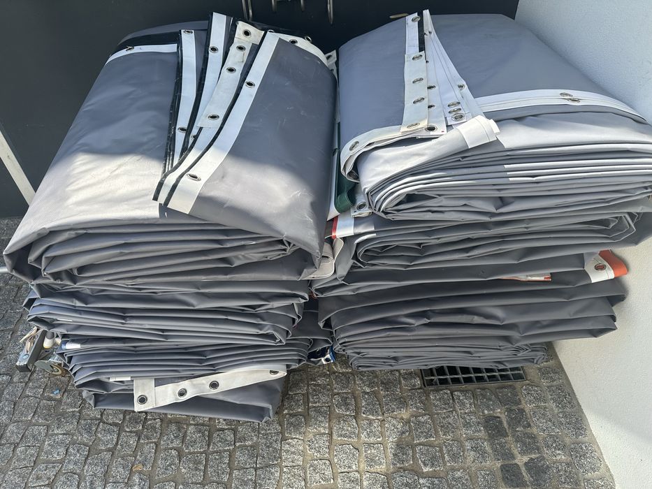 Lona impermeáveis utilizado para cobrir todo o tipo de material