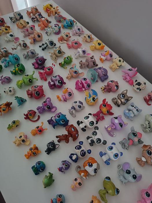 Zestaw lps figurki 126 szt , akcesoria,domek