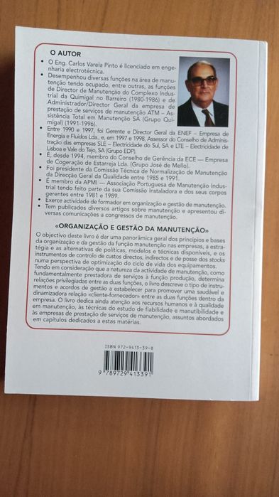 Organização e gestão da manutenção