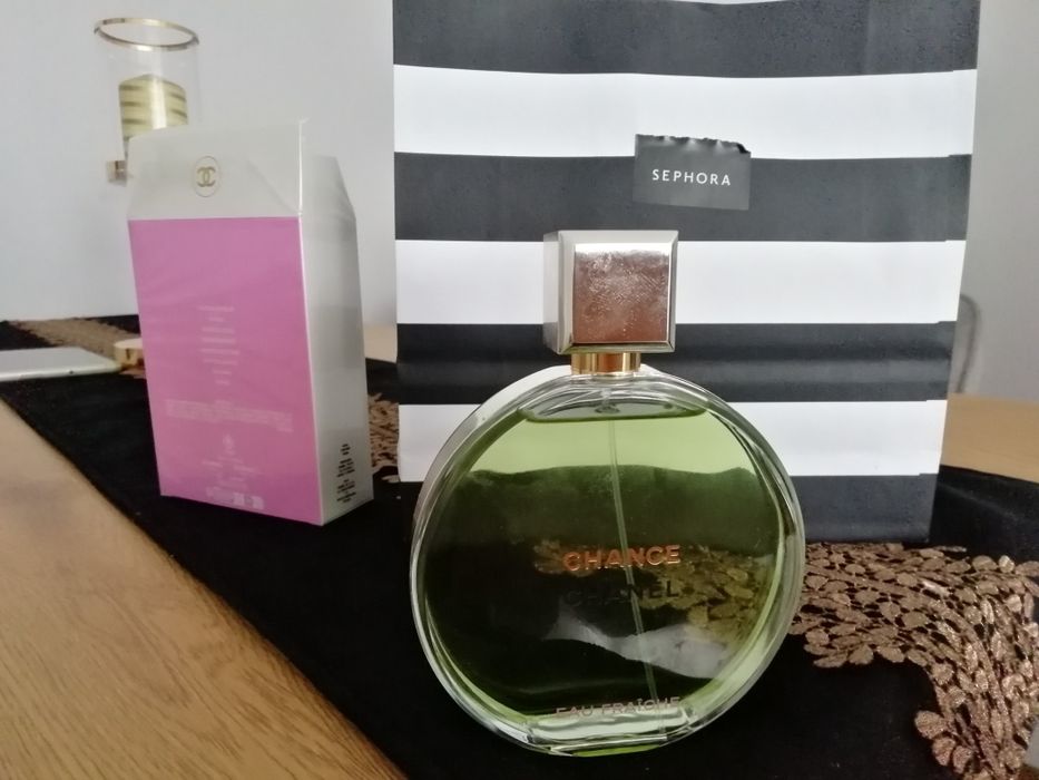 Chanel Chance Eau fraiche 150 woda perfumowana nowa, otwarte