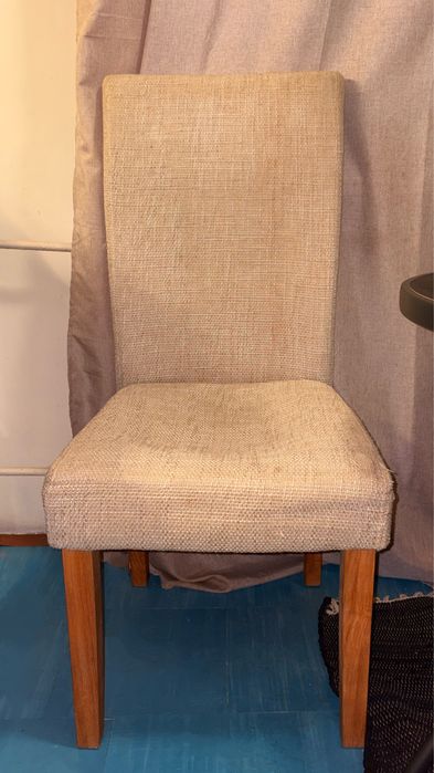 Krzesła tapicerowane – 2 sztuki – stan bardzo dobry