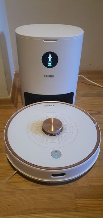 Robot sprzątający COBBO Robotics PRO 27 biały ze stacją