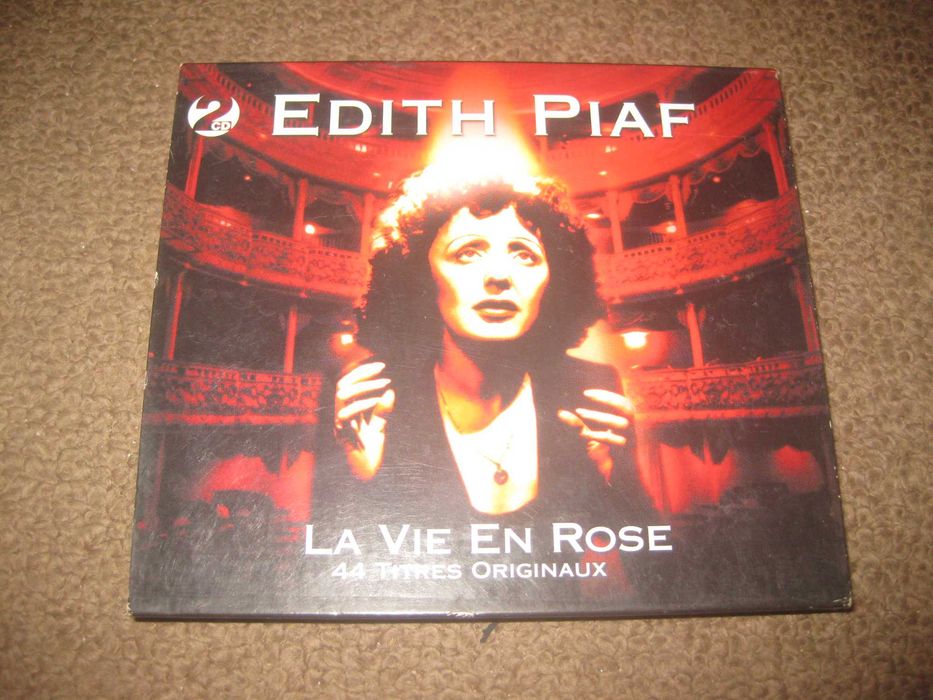 Edith Piaf Double CD "La Vie en Rose" Slidepack!64550367373955120
