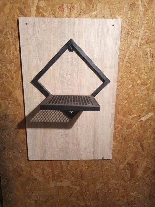 Kwietnik ścienny 2 sztuki