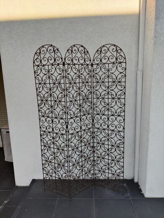Biombo em ferro forjado