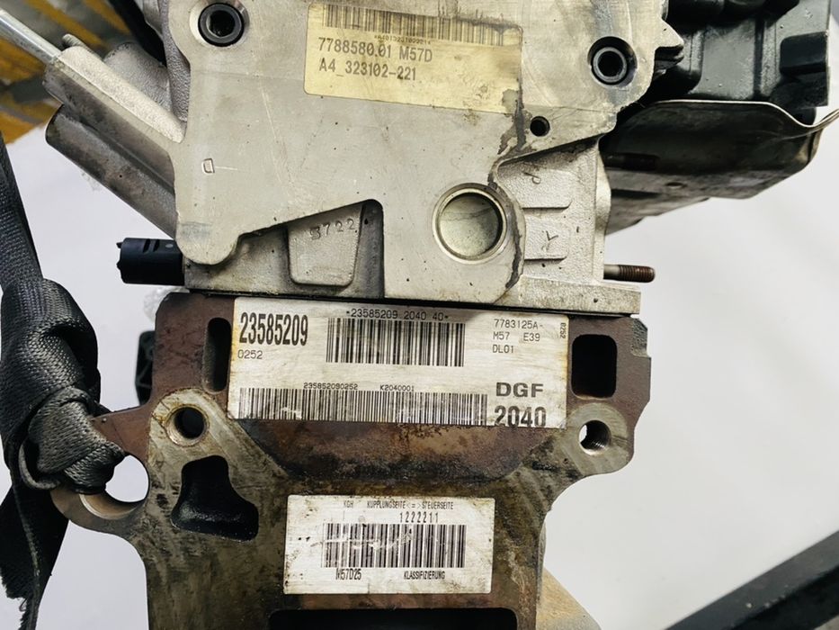Мотор BMW E39 M57 2.5 d Рестайл БМВ Е39 Двигатель 525 дизель Двигун