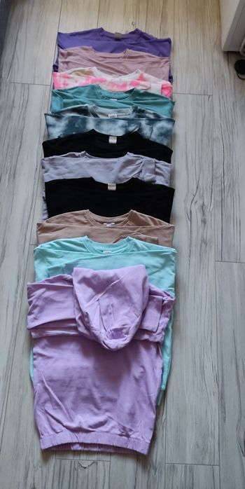 Paczka bluz bluzy  firmy Smyk 11 sztuk