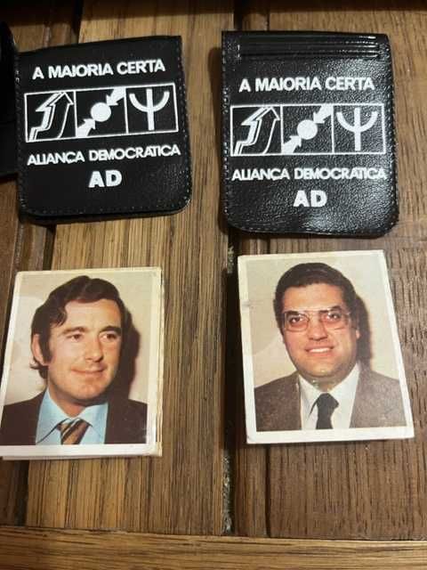 Coleção carteiras fósforos CDS