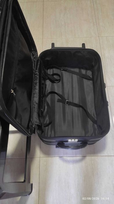 Trolley de viagem preto