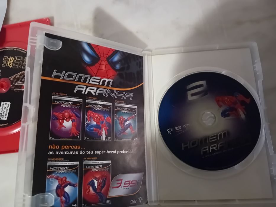 Conjunto de 3 Dvds Homem Aranha