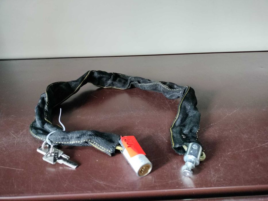 Łańcuch rowerowy blokada do roweru zapięcie rowerowe MOTOR KŁÓDKA 80CM