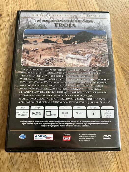 W poszukiwaniu prawdy Troja film Dvd