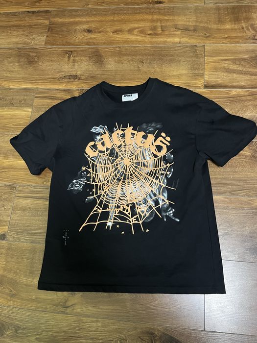 футболка sp5der x cactus jack
