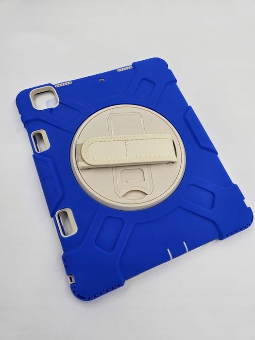 Etui case obudowa do iPad Pro 12.9" 2021/5. gen NIEBIESKO-beżowa z pod