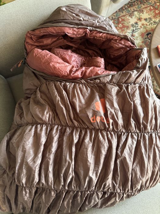 Śpiwór deuter exosphere -6 sl umbra/redwood