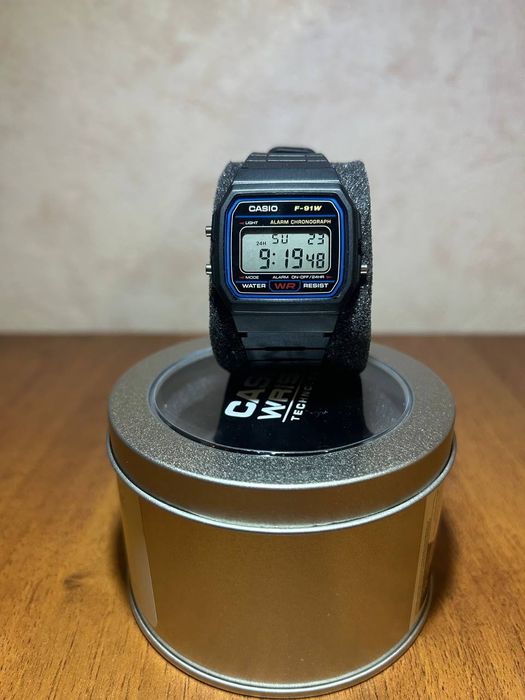 Годинник casio timeless f-91wm оригінал