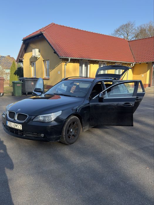 BMW E61 2.0 163km/duża navi/xenon/automatyczne wycieraczki/pdc