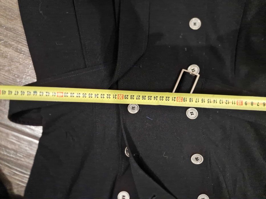 płaszcz calvin klein czarny CIENKI