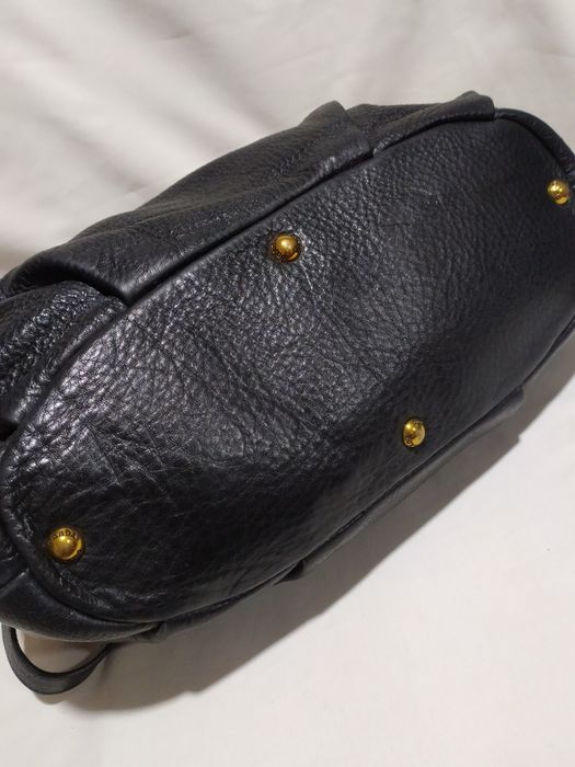Винтажная сумка Prada оригинал натуральная кожа