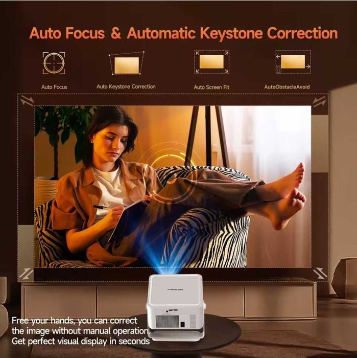 projektor  magcubic hy450max ,hy 450 max ,wifi ,usb,netflix,youtube
