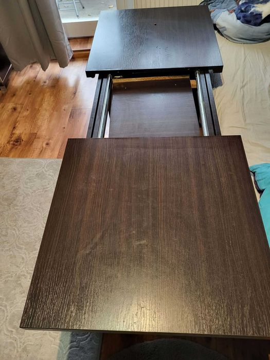 Ławostól w kolorze czekoladowym polska marka Tomaco