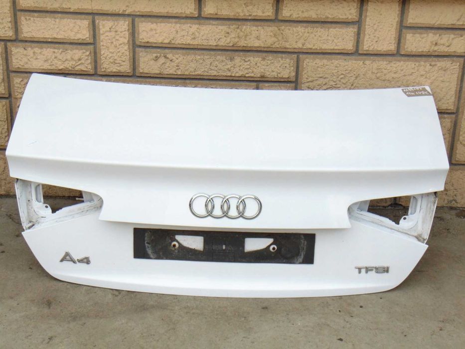 AUDI A4 B8 B9 кришка багажника рест дорест