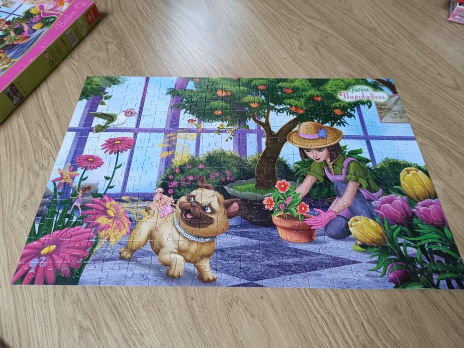 Puzzle barbie thumbelina