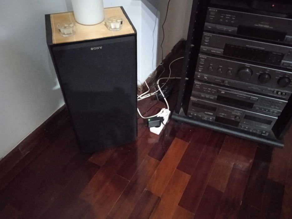 Aparelhagem de som completa, marca Sony