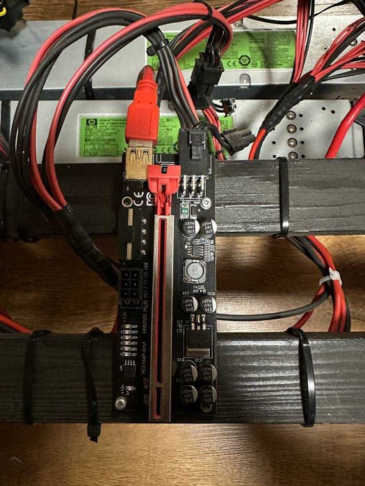 Тушка, Каркас, Риг для майнинга на 8 видеокарт | Майнинг ферма!