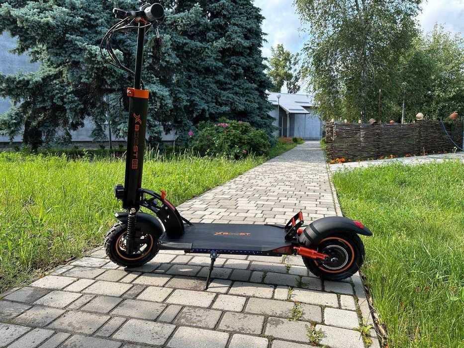Электросамокат  X-BOOST оо-1 48V/15Ah/800W( Швидкий) Електросамокат |