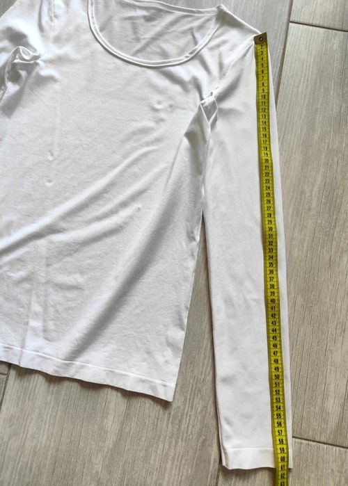 Klasyczna biała bluzka longsleeve Gatta M basic