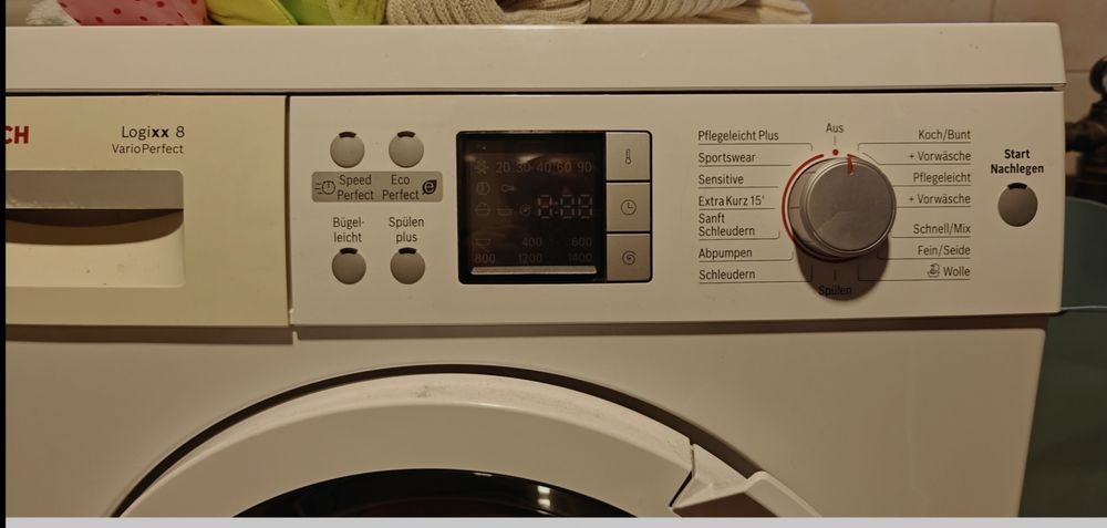 Bosch logixx 8 стиральная машина