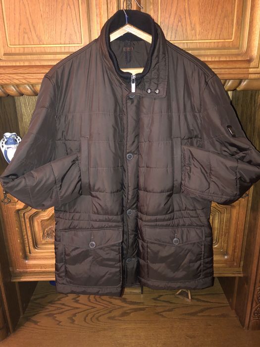 Куртка мужская «весна/осень» «Bugatti”, коричневая на синтепоне.