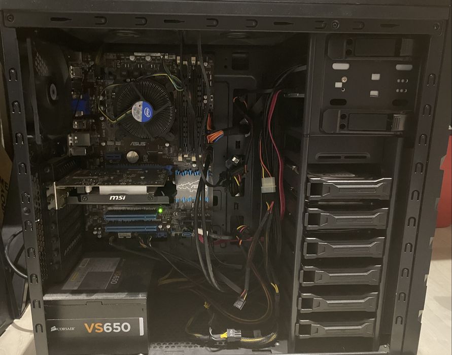 PC i7-3770, 16 GB RAM, GTX 750Ti 2 GB, bez systemu i dysków