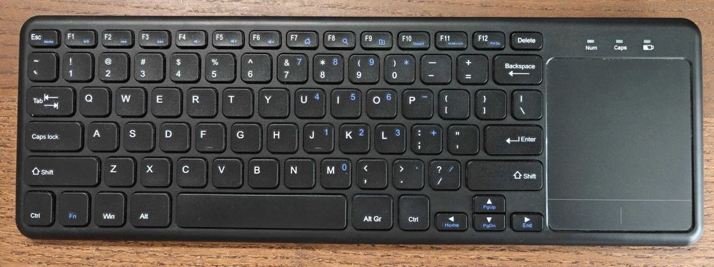 Klawiatura bluetooth z touchpadem