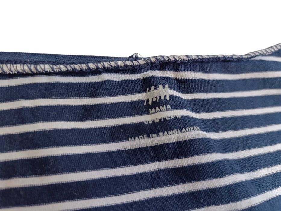Майка для годування H&M Mama  М темносиня в білу смужку