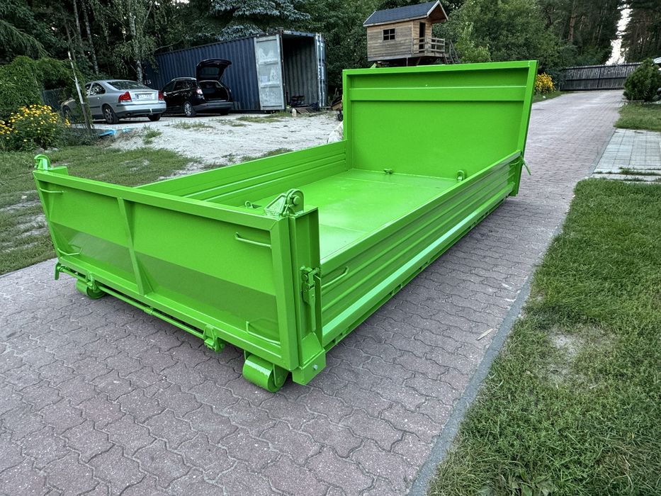 Kontener platforma otwierany z trzech stron