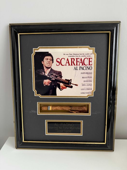 Al Pacino Scarface plakat w ramie