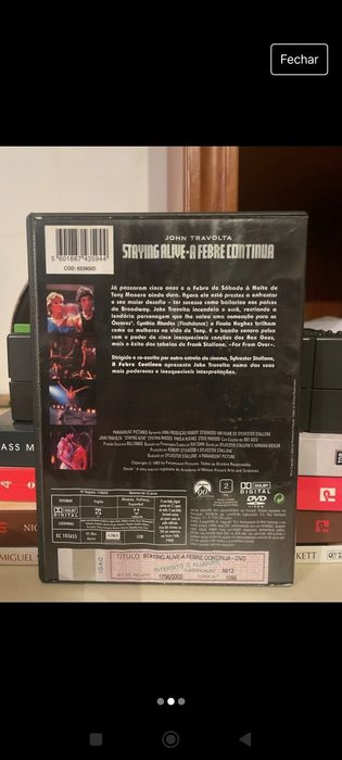 DVD a febre continua