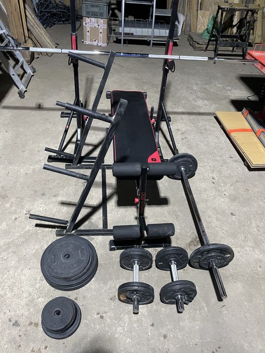 Domowa siłownia, Decathlon, Ławeczka