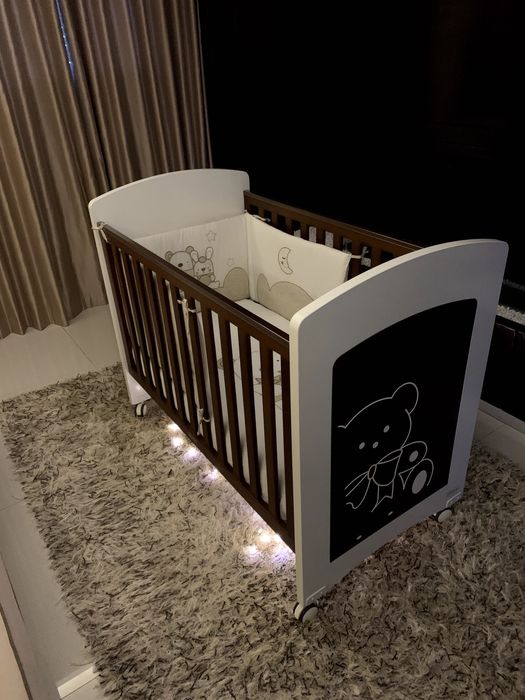 Berço Trama - Modelo Ursinho