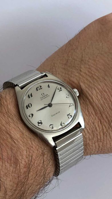 Omega Geneve Automatic z arabskimi cyframi, po serwisie chodzi super!!