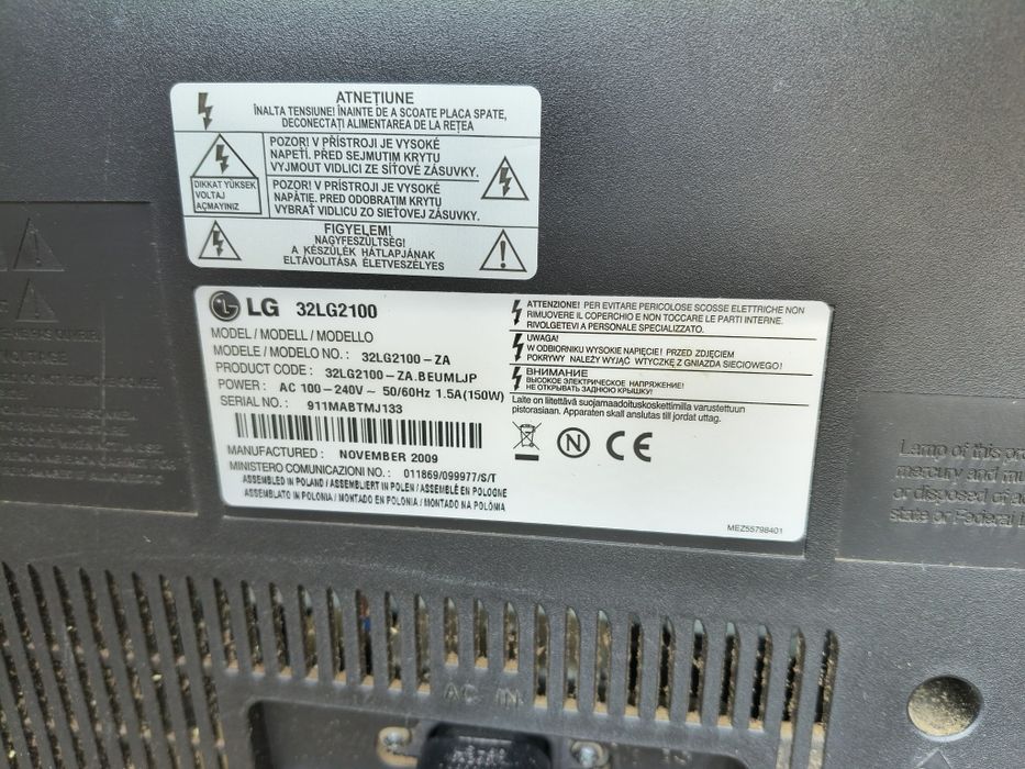 LG 32LD320 - 32" Diagonal Class LCD TV -